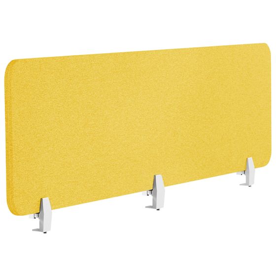 Skrivebordsdeler WALLY 180 x 40 cm Gul