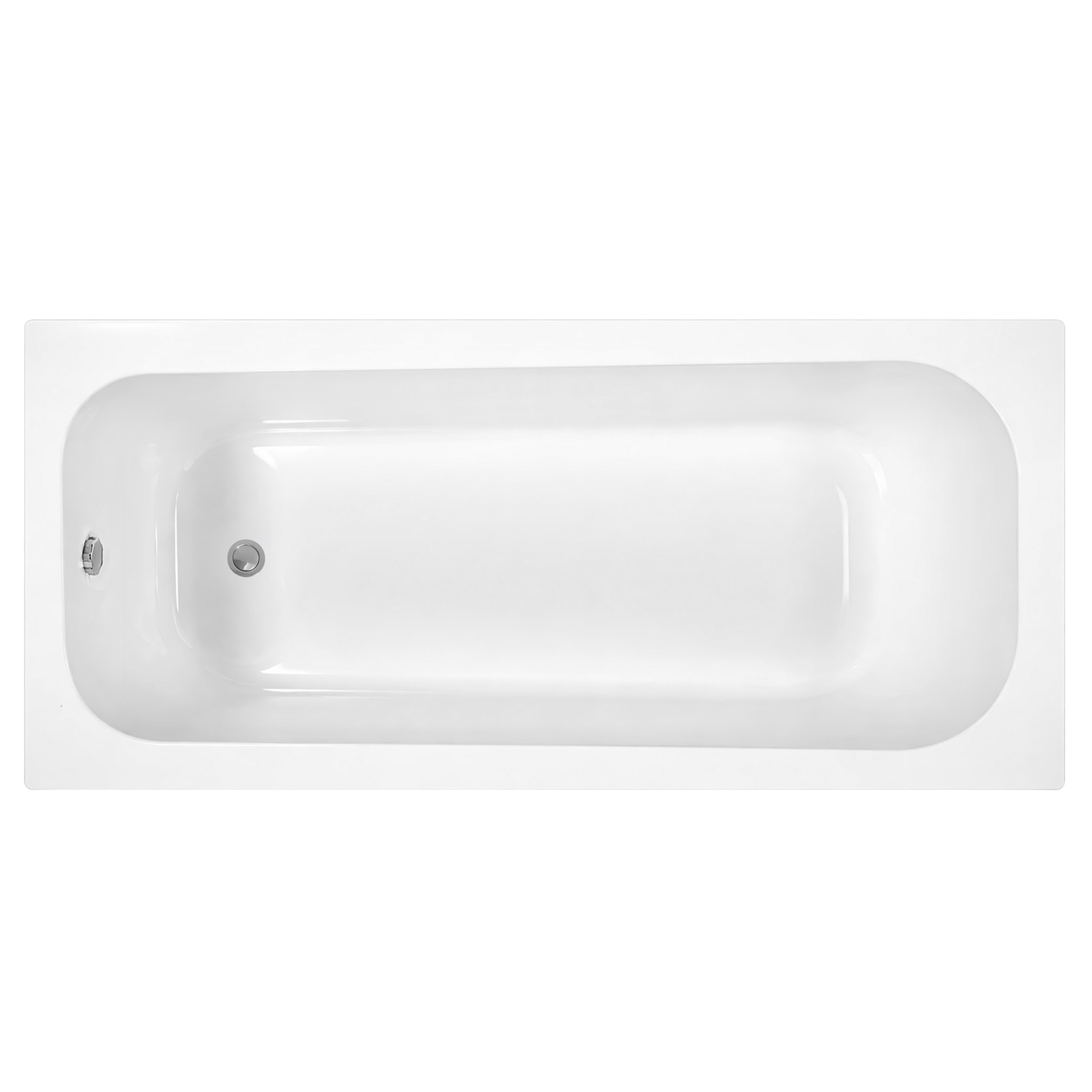 REA hjørnebadekar Gloria 150 Hvid, 150x70x56cm