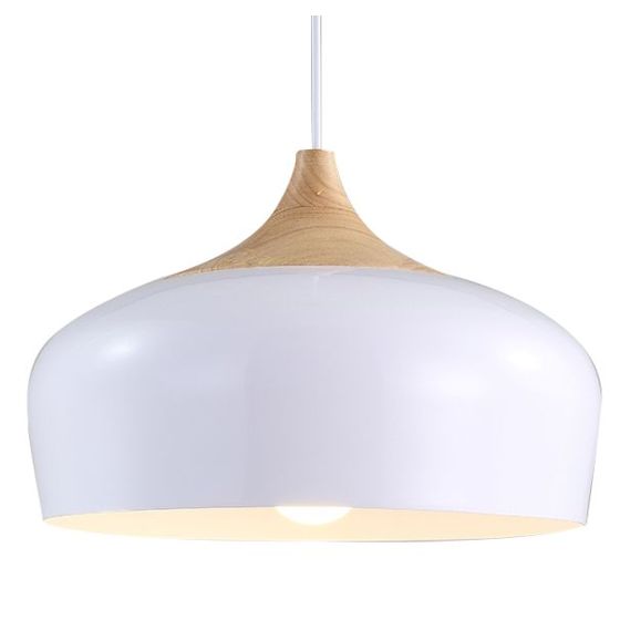 TOOLIGHT hængende loftlampe APP183-1CP BARI Hvid 35x35x29cm