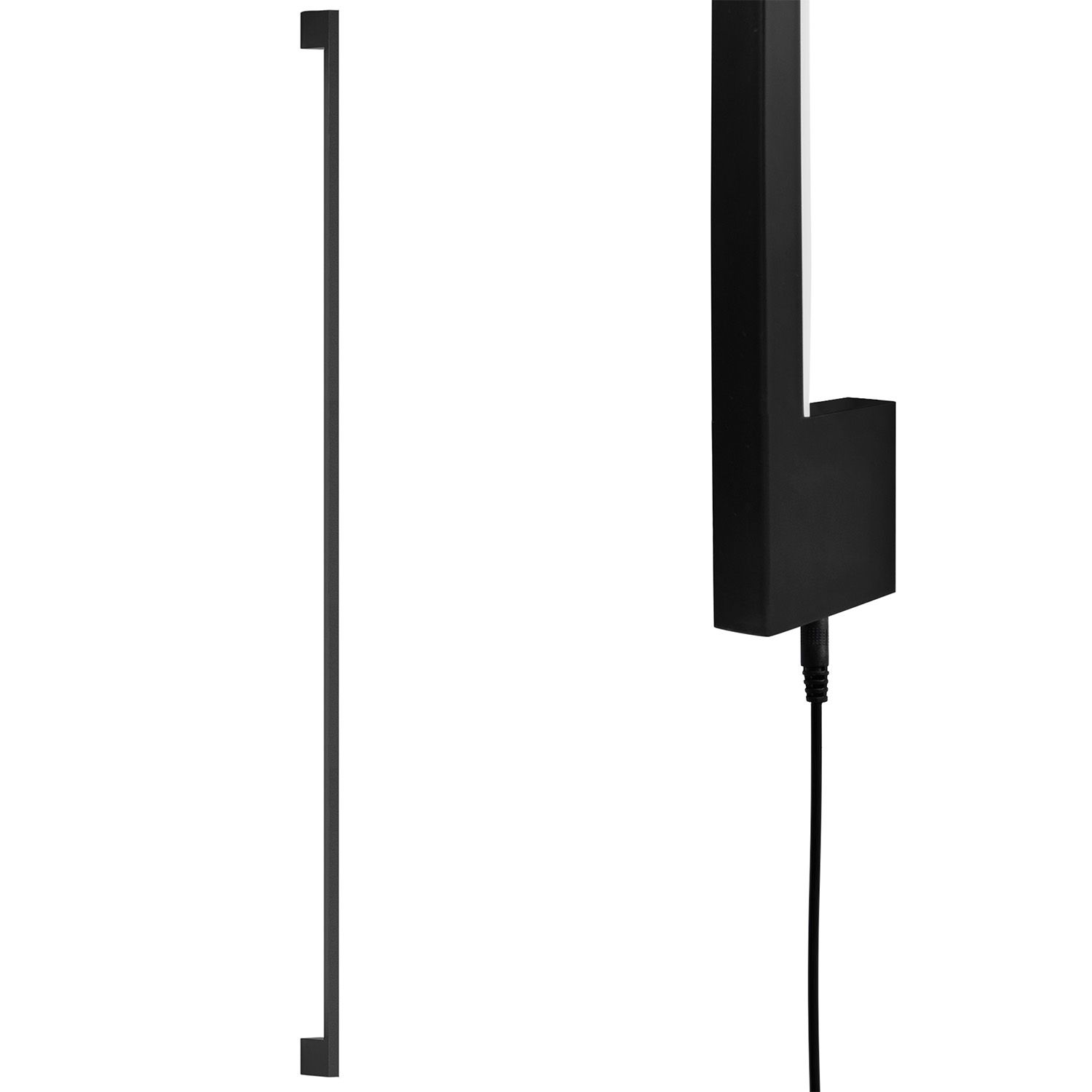 TOOLIGHT væglampe LHJ066-W LED Sort 1,5x4x150cm