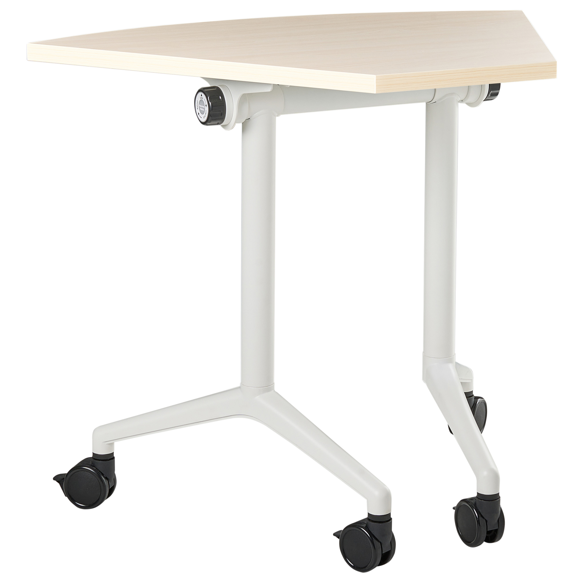 Klap hjørneskrivebords-modul CAVI 90 cm 64 cm Lysebrun