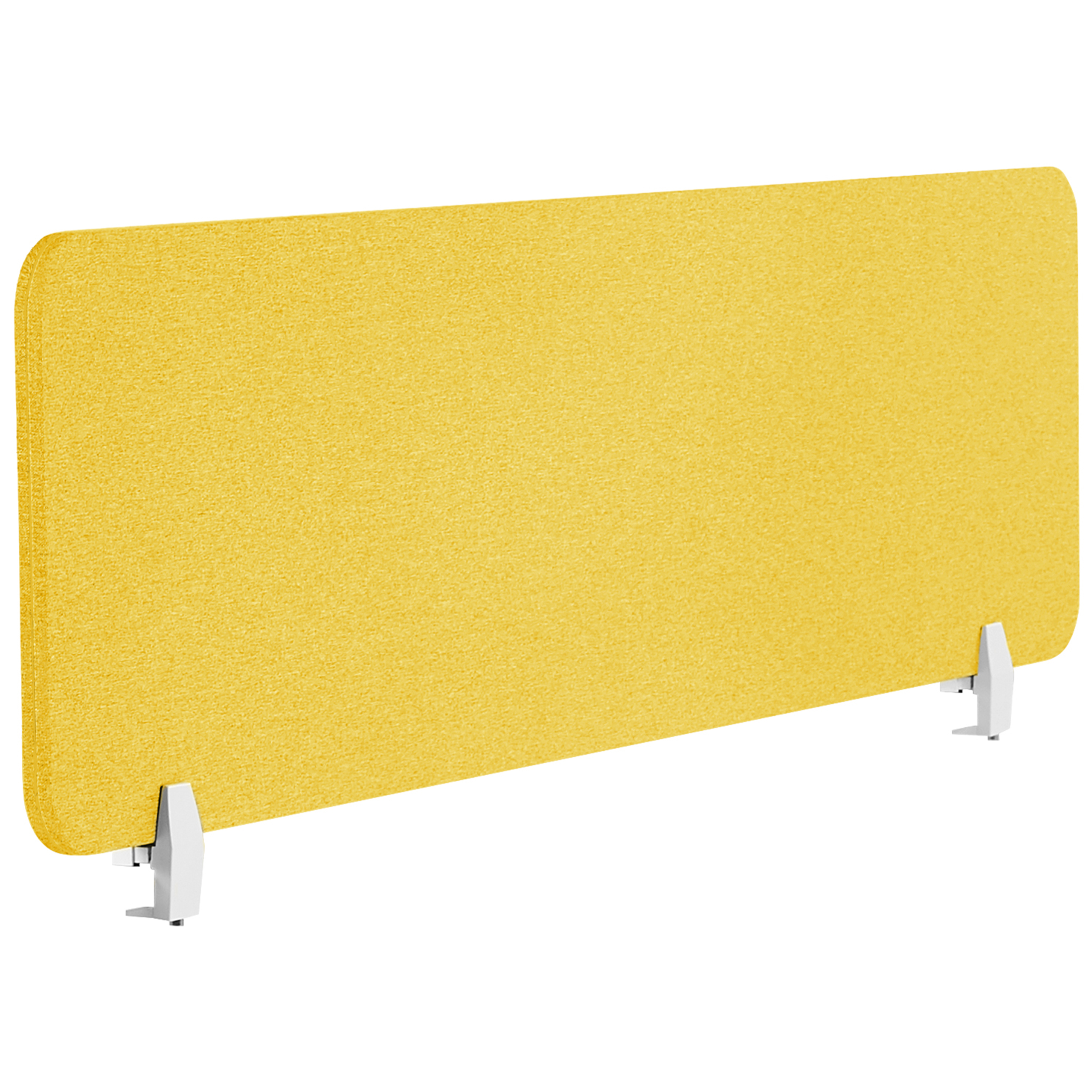 Skrivebordsdeler WALLY 160 x 40 cm Gul