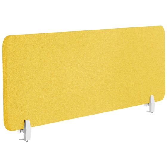 Skrivebordsdeler WALLY 160 x 40 cm Gul