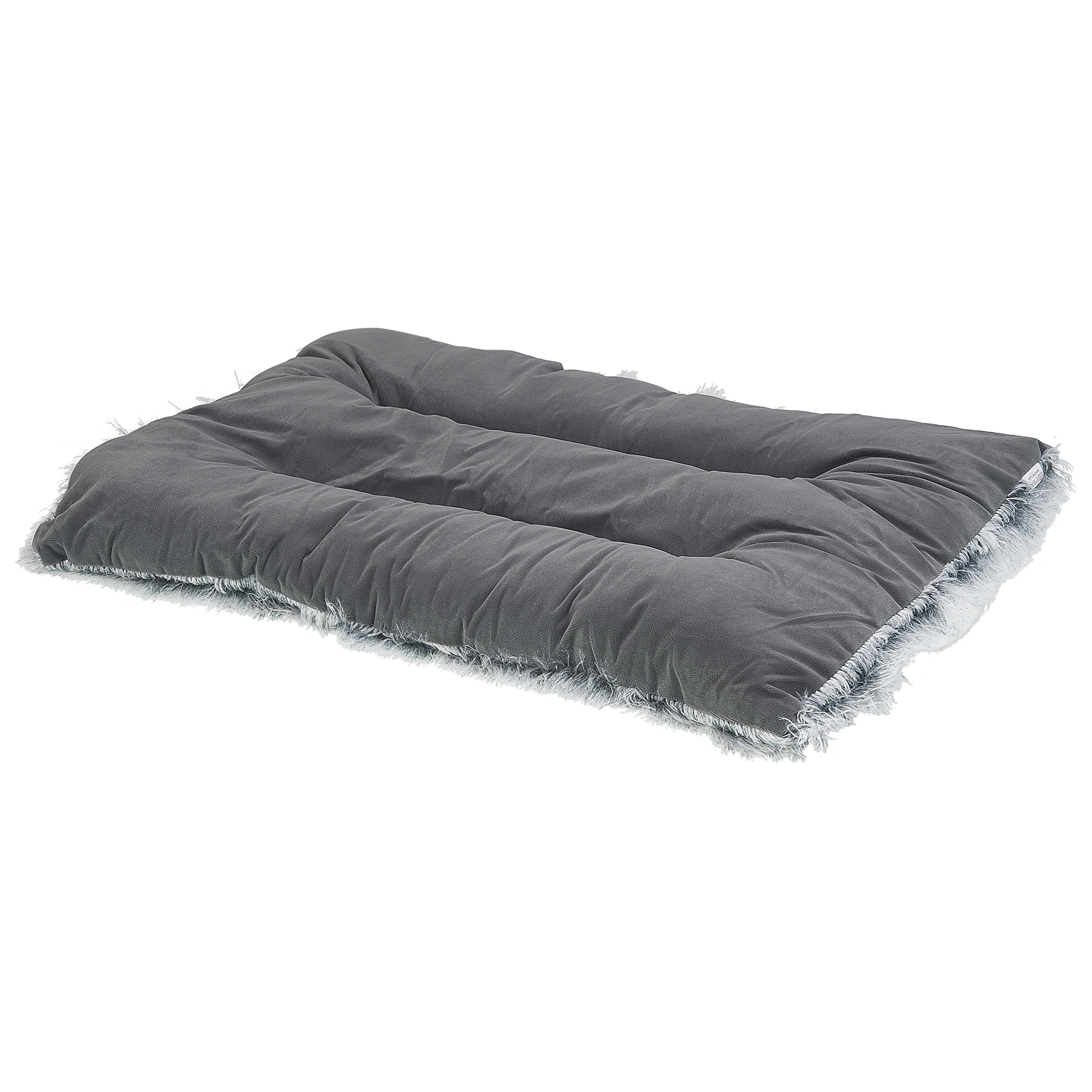 Hundepude ERGANI Velour Grå