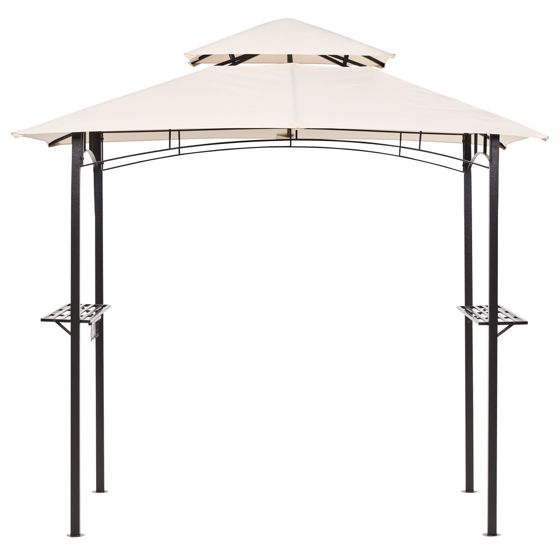 Lysthus NARO 240 cm 148 cm Metal Beige