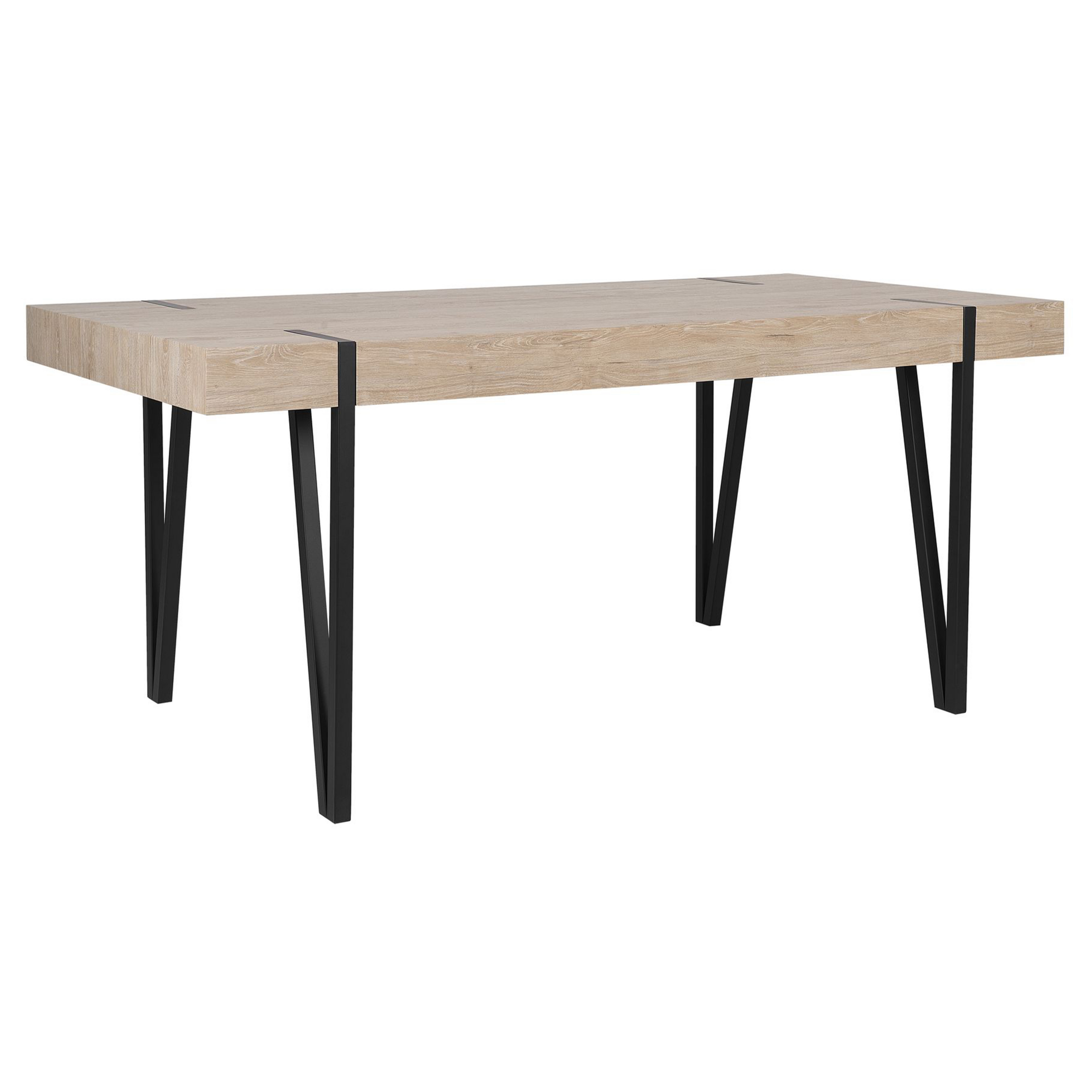 Spisebord ADENA Lysebrun 150 cm 90 cm