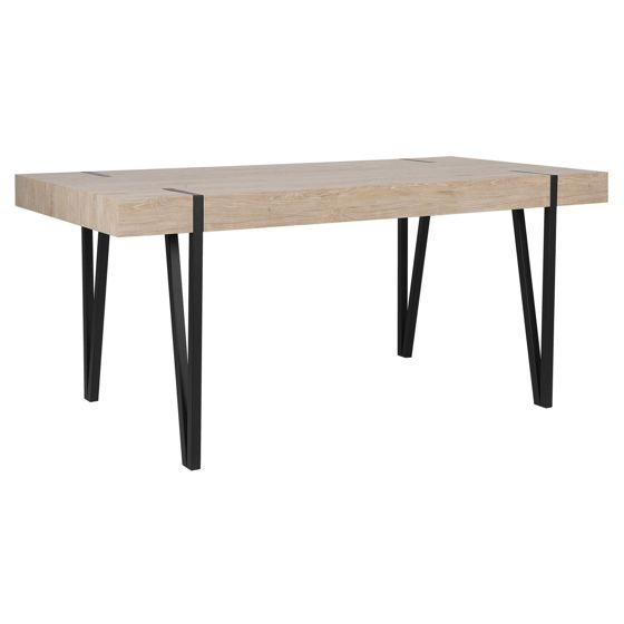 Spisebord ADENA Lysebrun 150 cm 90 cm
