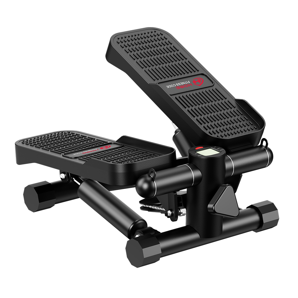 Mini hydraulisk stepper med modstandsbånd til hjemmetræning