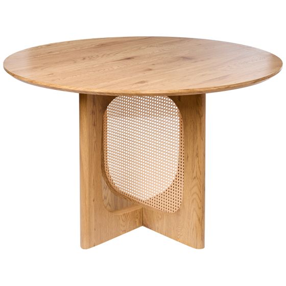 Spisebord KARLO Lysebrun 120 cm 120 cm