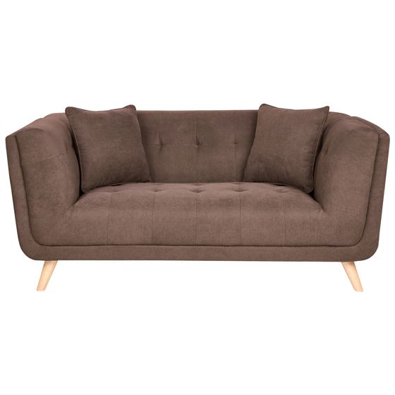 Sofa 2 personers HABO Mørkebrun