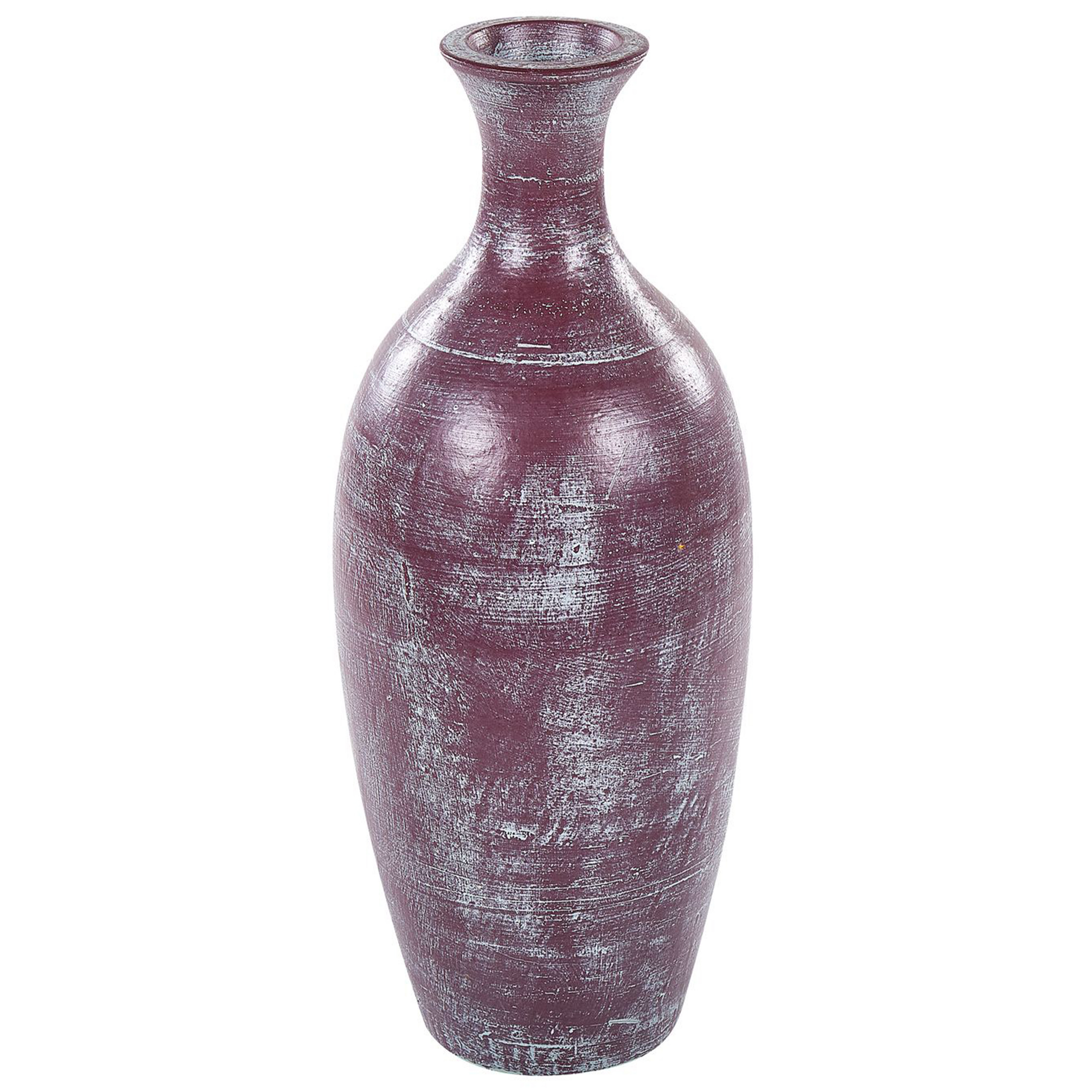 Dekovase KARDIA 57 cm Keramik Brun