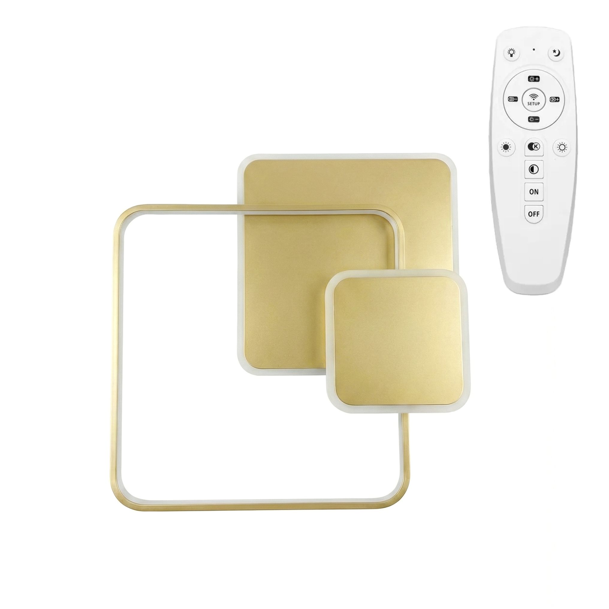 TOOLIGHT loftlampe APP1713-C led Guld 50x50x4cm