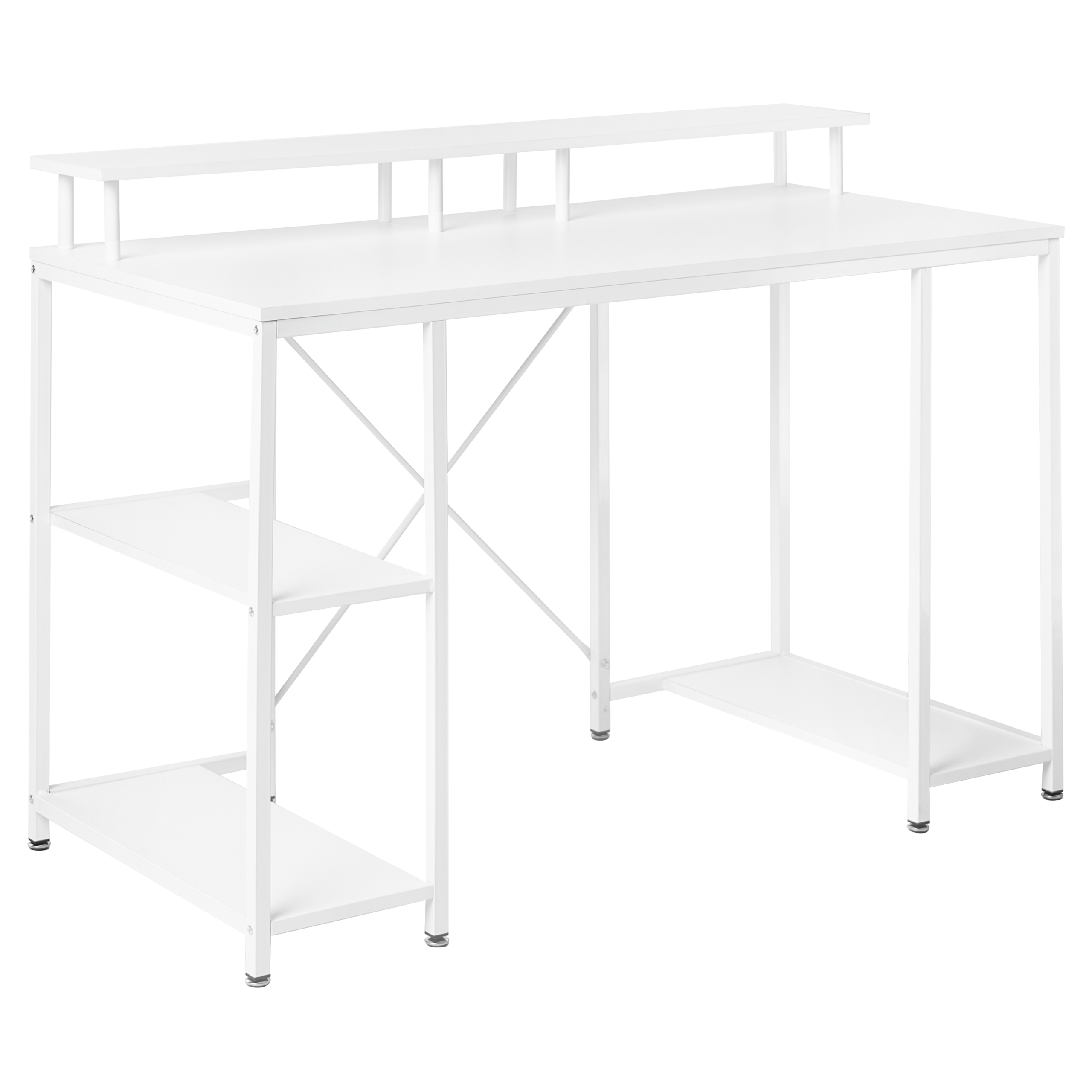Skrivebord CADDO 120 cm 60 cm Hvid