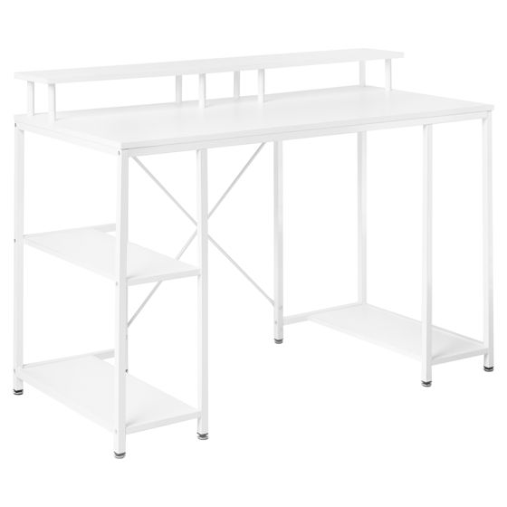 Skrivebord CADDO 120 cm 60 cm Hvid