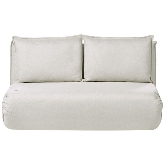 Sovesofa 2 personers ROROS Kunstlinned Cremehvid