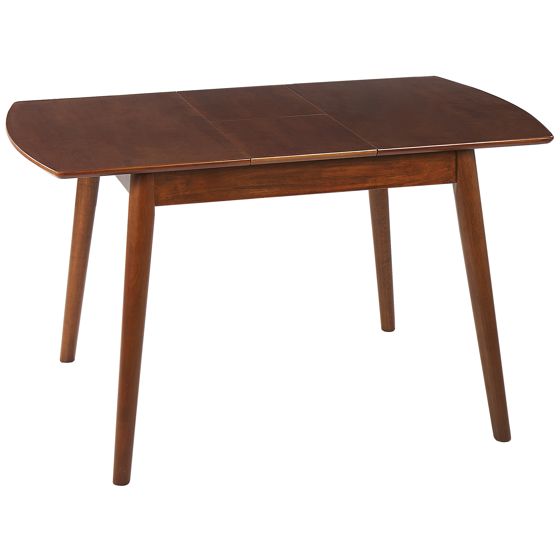 Spisebord med udtræk TOMS Mørkebrun 100/130 cm 80 cm