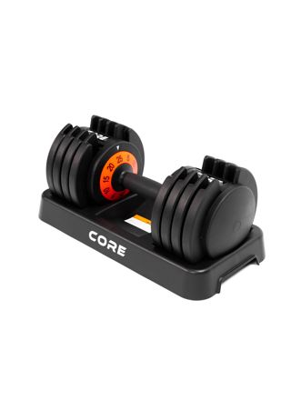 Core justerbar håndvægt 25 kg