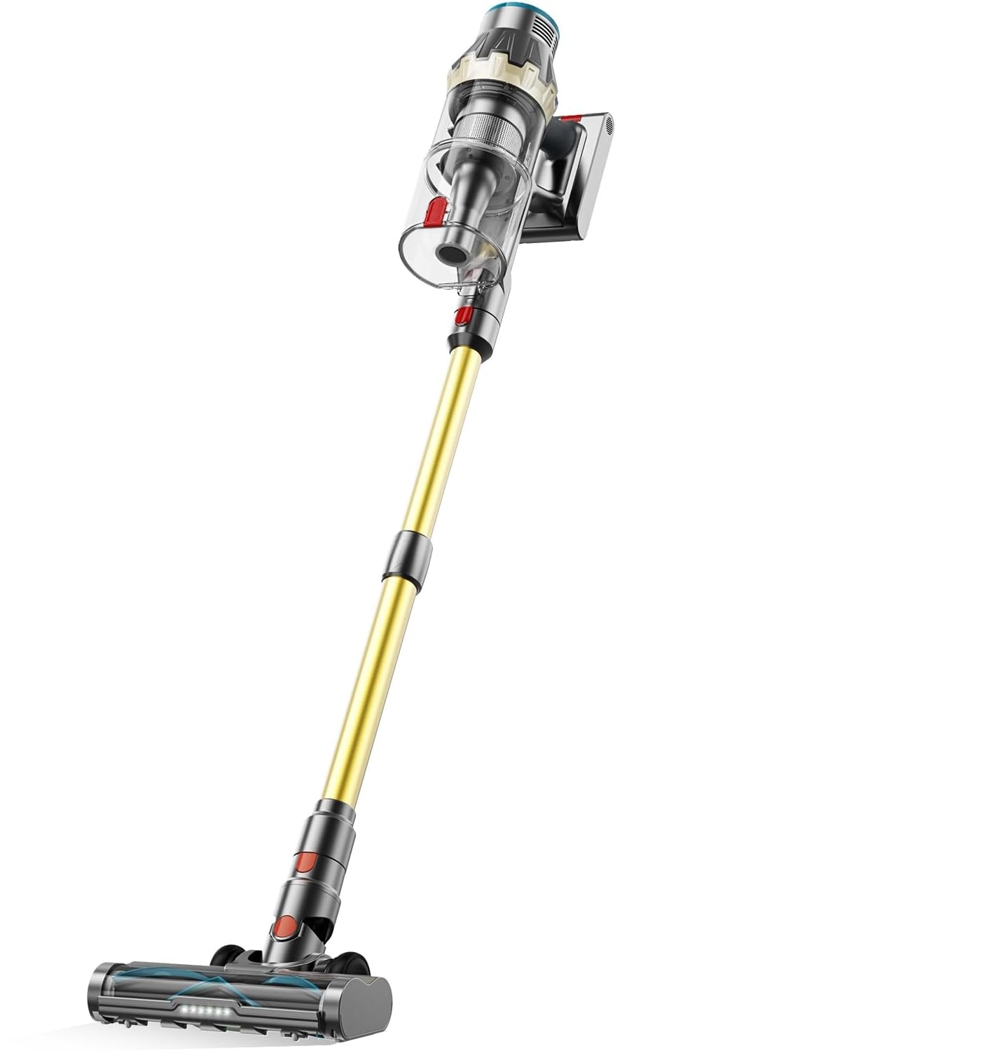 NETTLIFE ledningsfri støvsuger 45000Pa effekt, 550W, 60 min. driftstid, non-stick børste, børsteløs motor, LED-berøringsskærm
