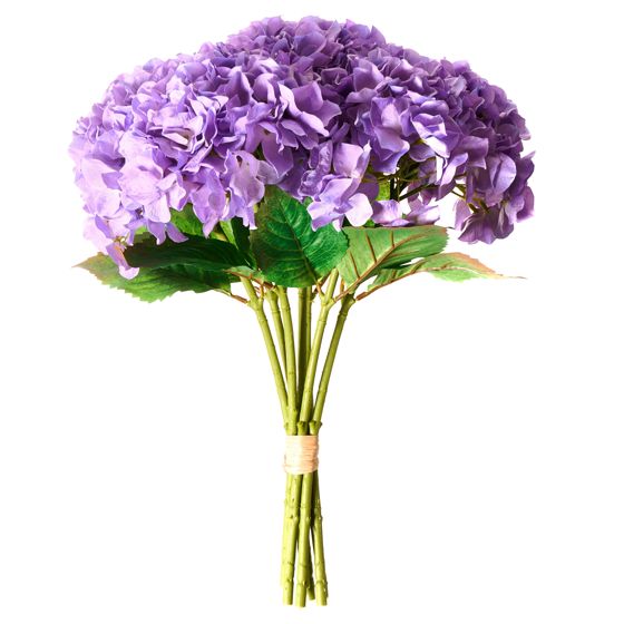 Kunstig blomsterbuket PERNES 50 cm Lilla