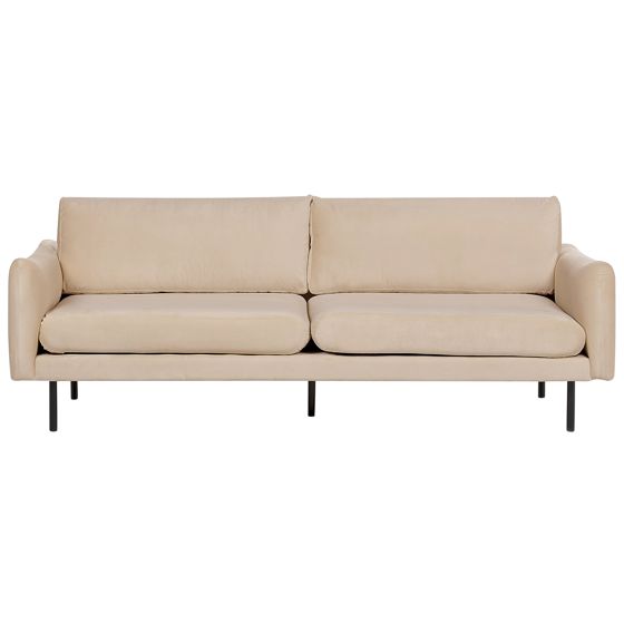 Sofa 3 personers VINTERBRO Velour Beige
