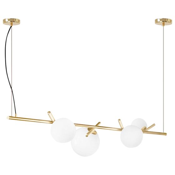 TOOLIGHT hængende loftlampe APP1665-4CP Guld 114x114x90cm