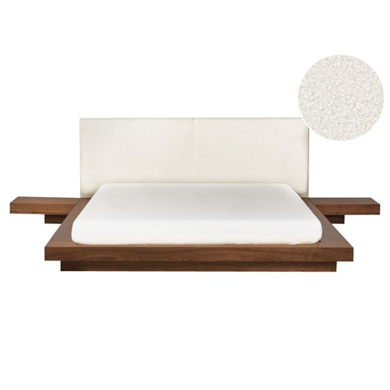 Vandseng Boucle ZEN 160 x 200 cm Brun ask