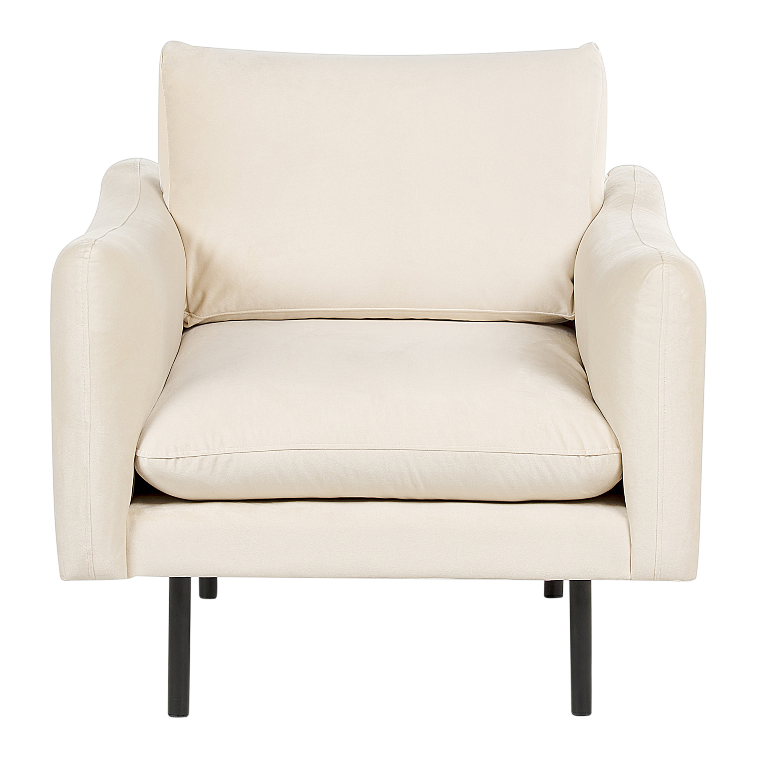 Lænestol VINTERBRO Velour Lys Beige