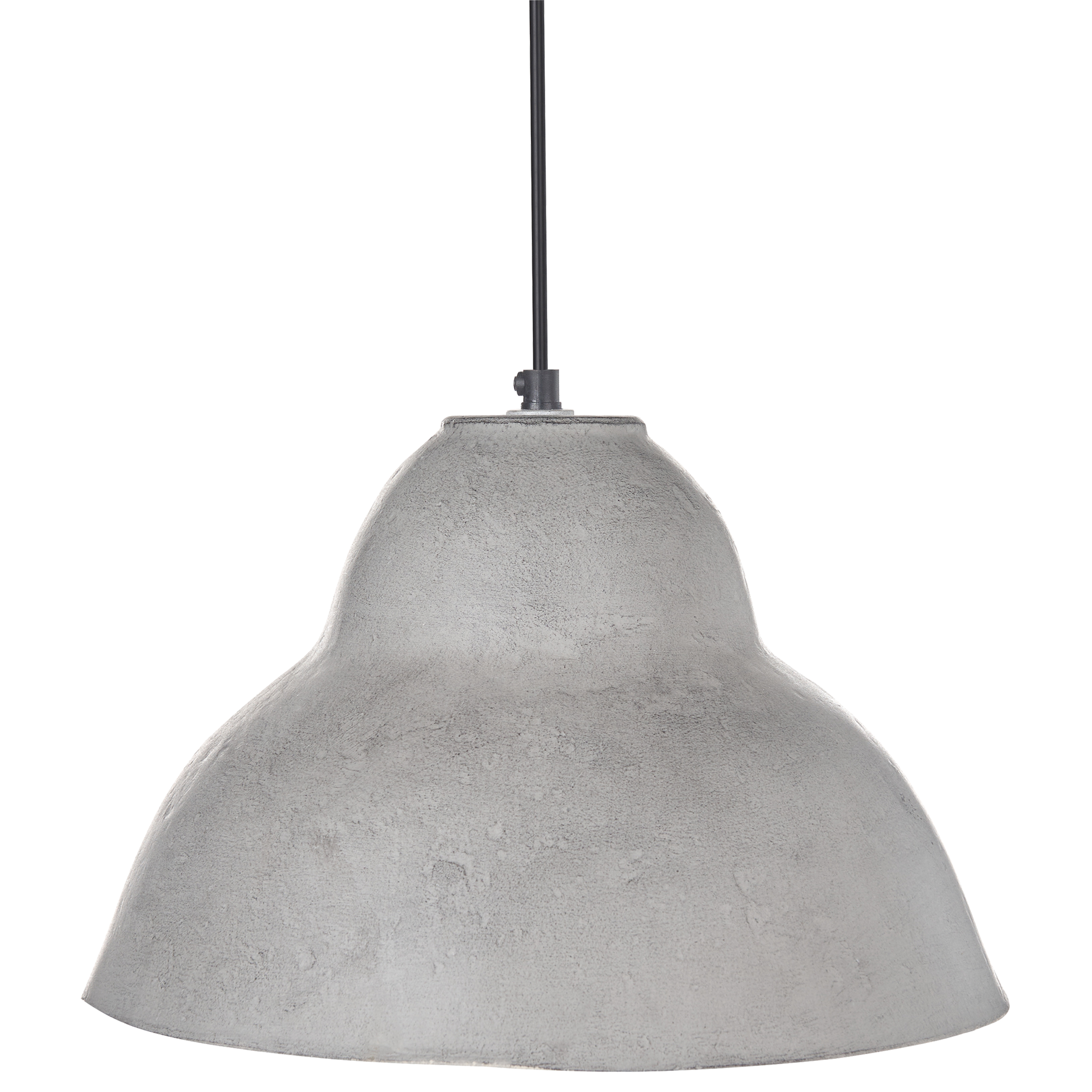 Loftlampe KABALEBO Papmaché Grå