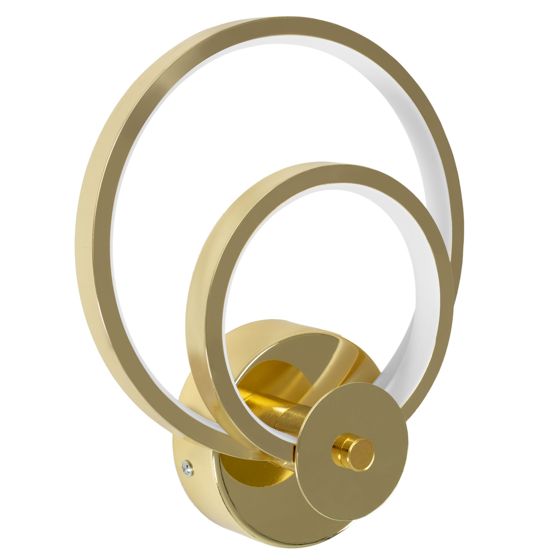 TOOLIGHT væglampe APP1043-W Guld 24x7,5x24cm
