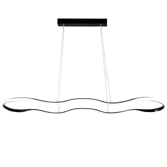 TOOLIGHT hængende loftlampe LHJ026-CP LED Sort 120x20x15cm