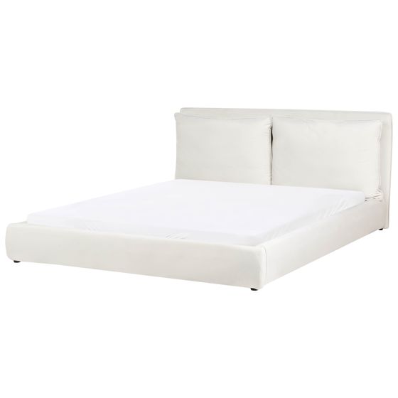 Vandseng Velour BAJONNA 180 x 200 cm Cremehvid
