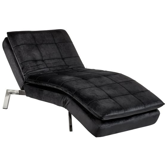 Chaiselong LOIRET Velour Sort