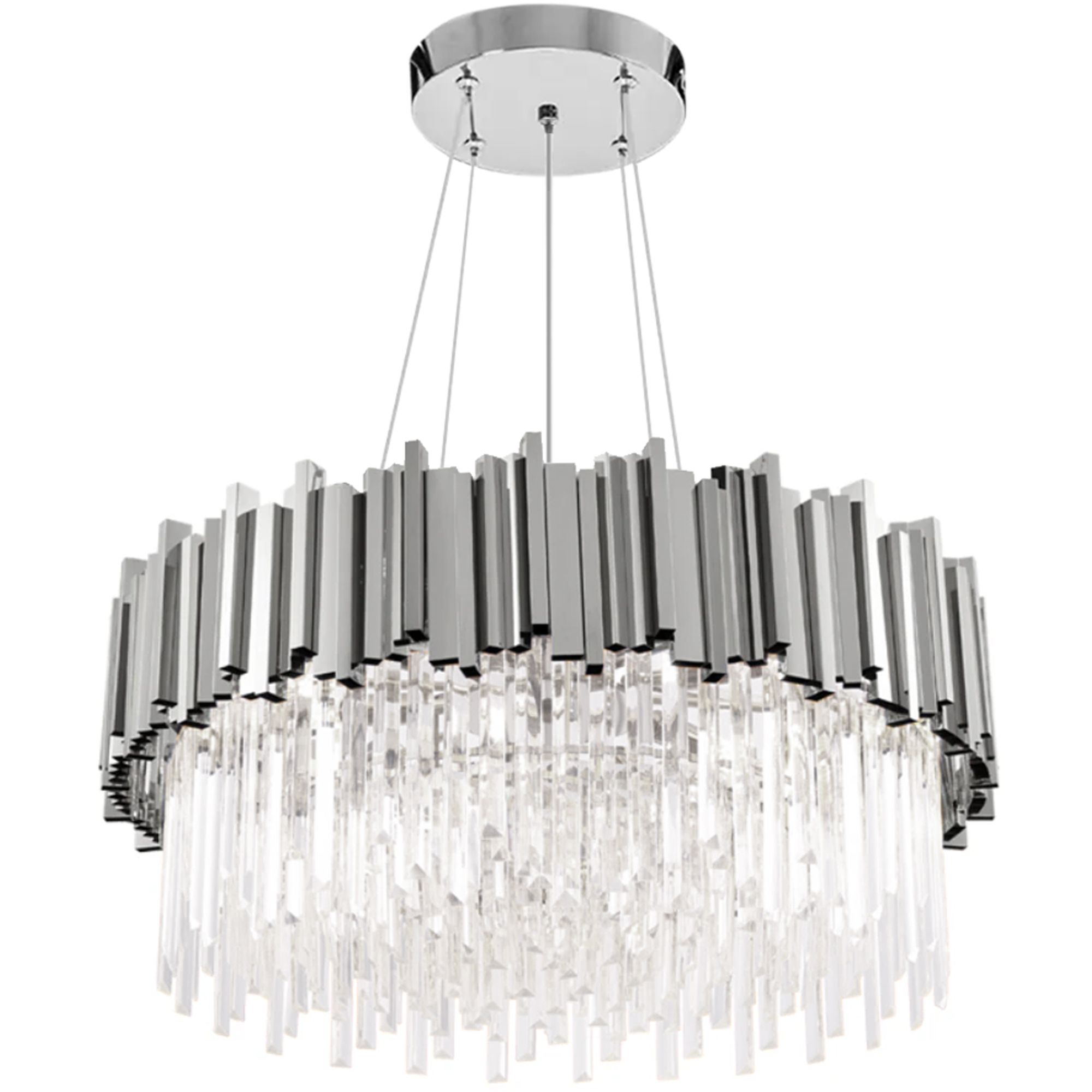 TOOLIGHT loftlampe APP1480-1C Krom 40x40x13,5cm