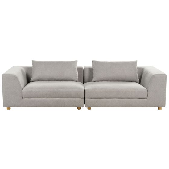 Sofa 3 personers LERMON Lysegrå