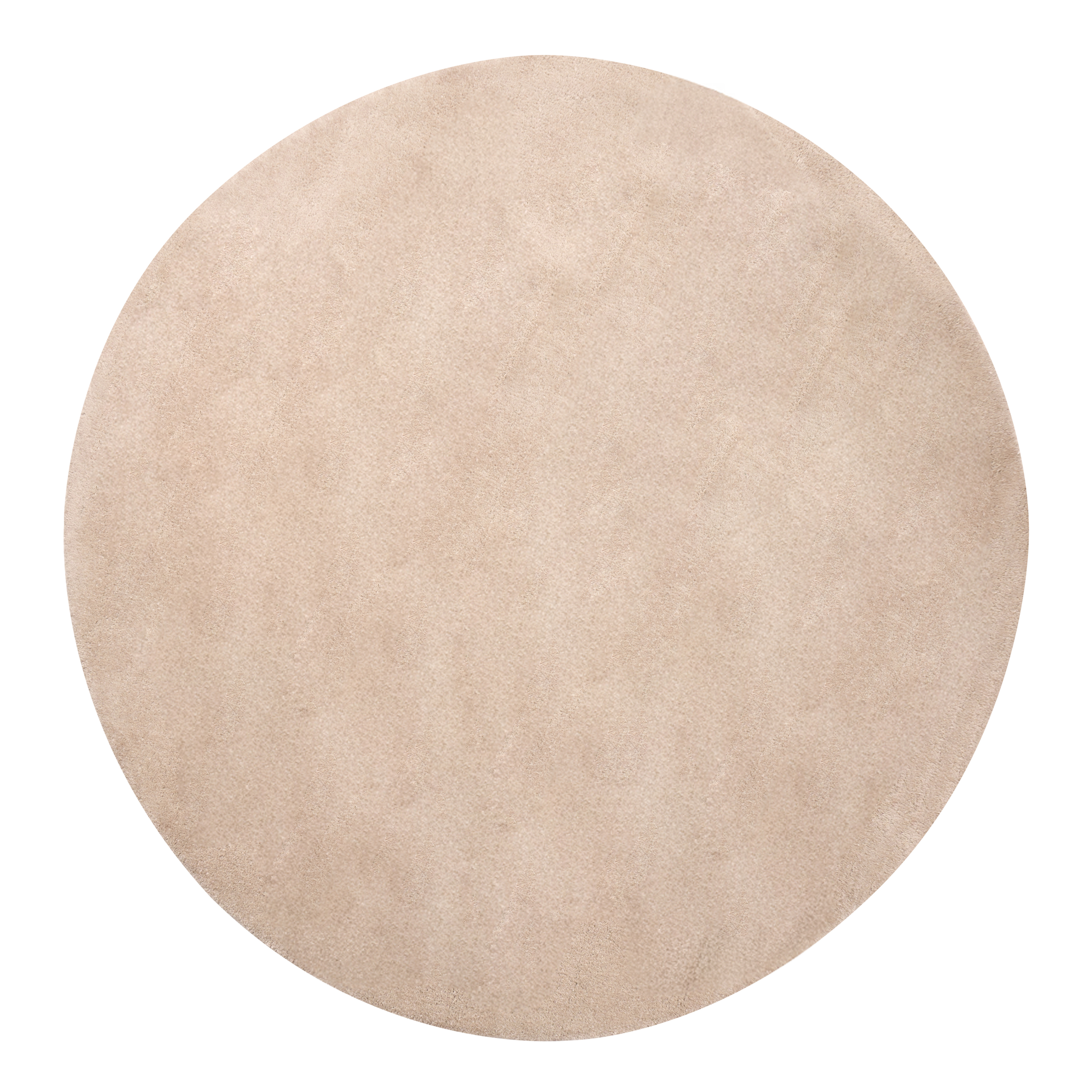 Gulvtæppe VASCO Beige ø 140 cm Uld