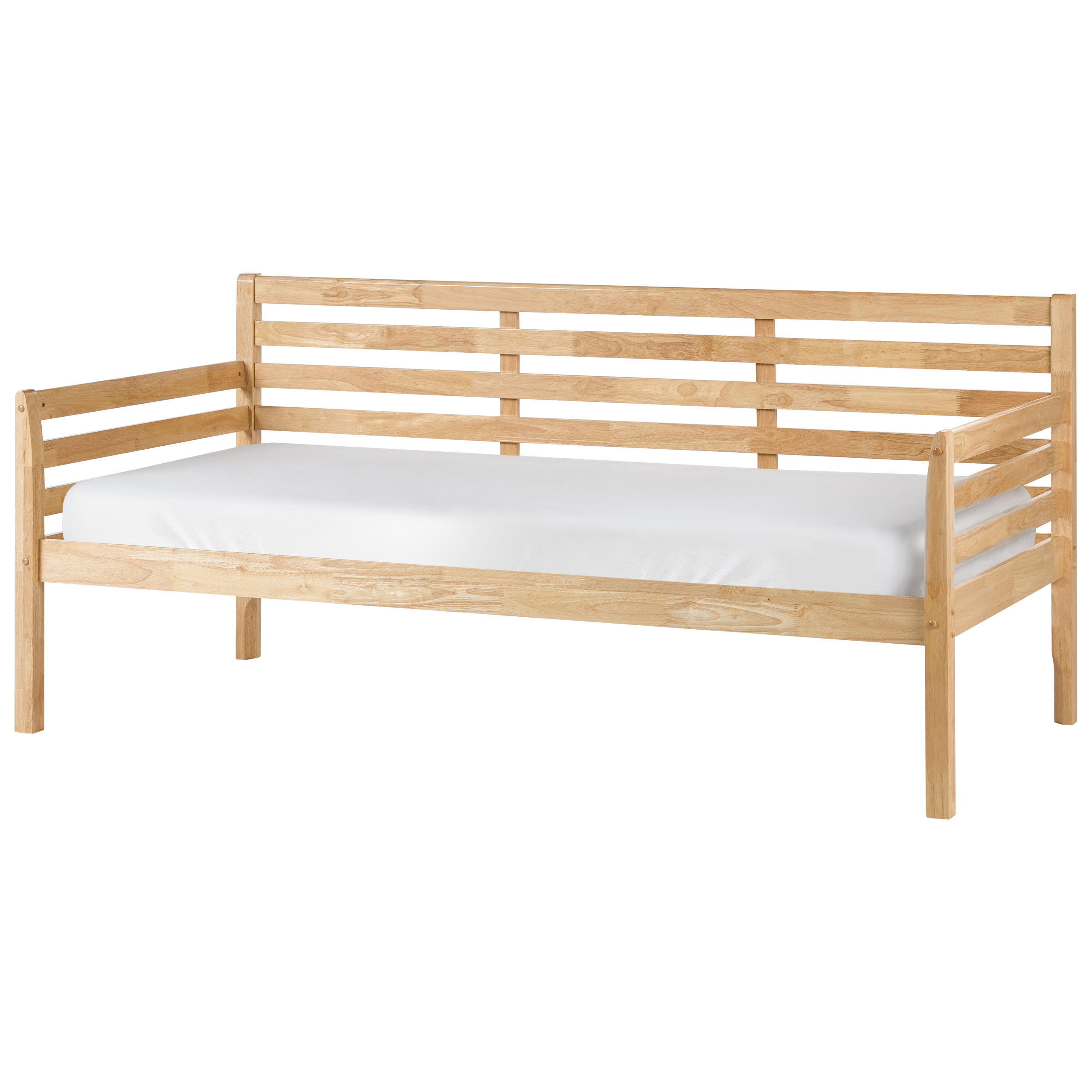 Daybed Træ THEZA 90 x 200 cm Naturlig
