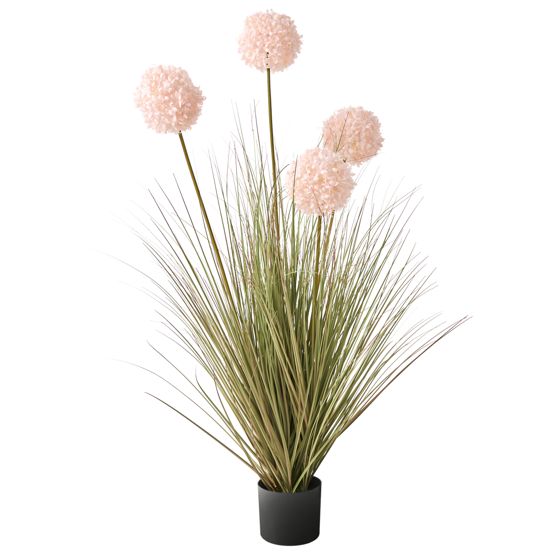 Kunstig plante SNOWBALL BUSH 120 cm Lyserød