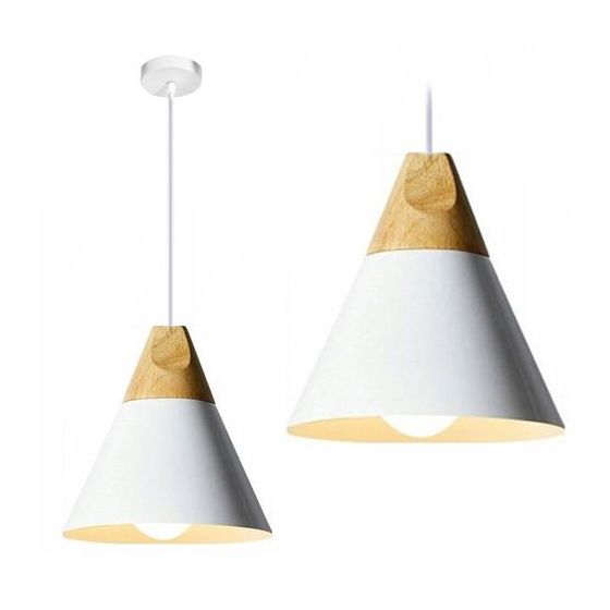 TOOLIGHT hængende loftlampe APP061-1CP SCANDI C Hvid 26x25x26cm
