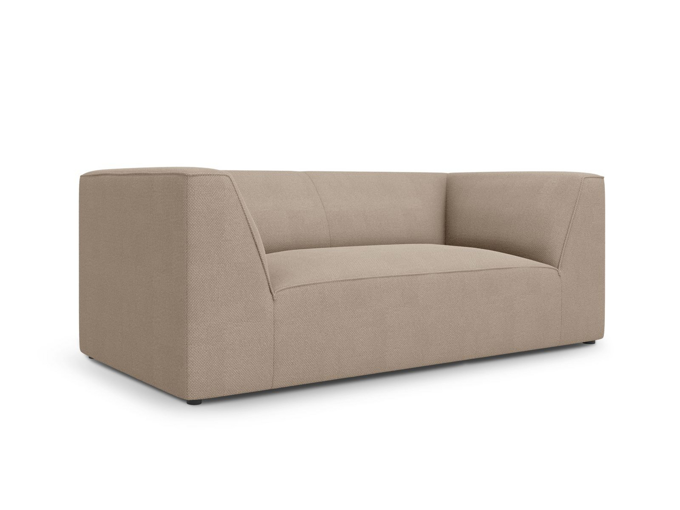Cosmopolitan Design sofa, "Siena", 2-personers, 174 × 92 × 69 cm, Ottawa, sorte plastben