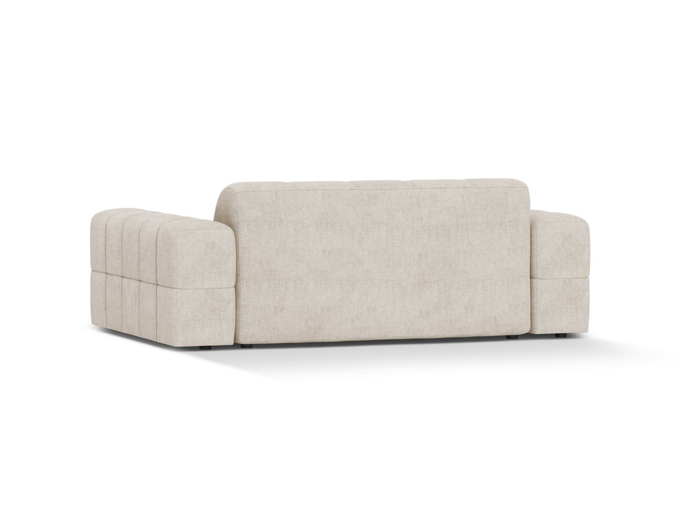 Cosmopolitan Design sofa, "Chicago", 2-personers, 178 × 102 × 78 cm, Eden 10, sorte plastben