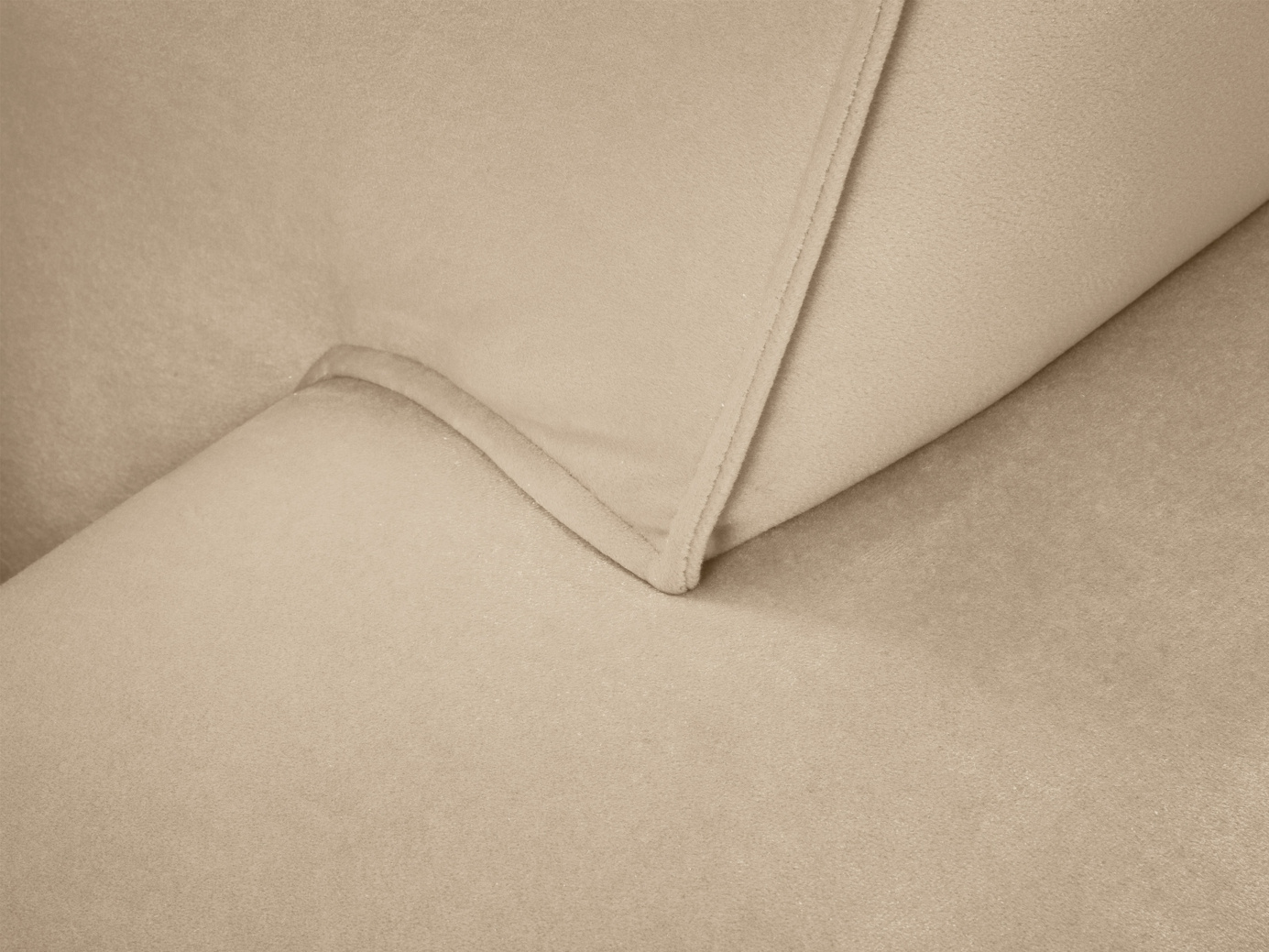 Cosmopolitan Design veloursofa, "Siena", 2-personers, 174 × 92 × 69 cm, Salvador, sorte plastben