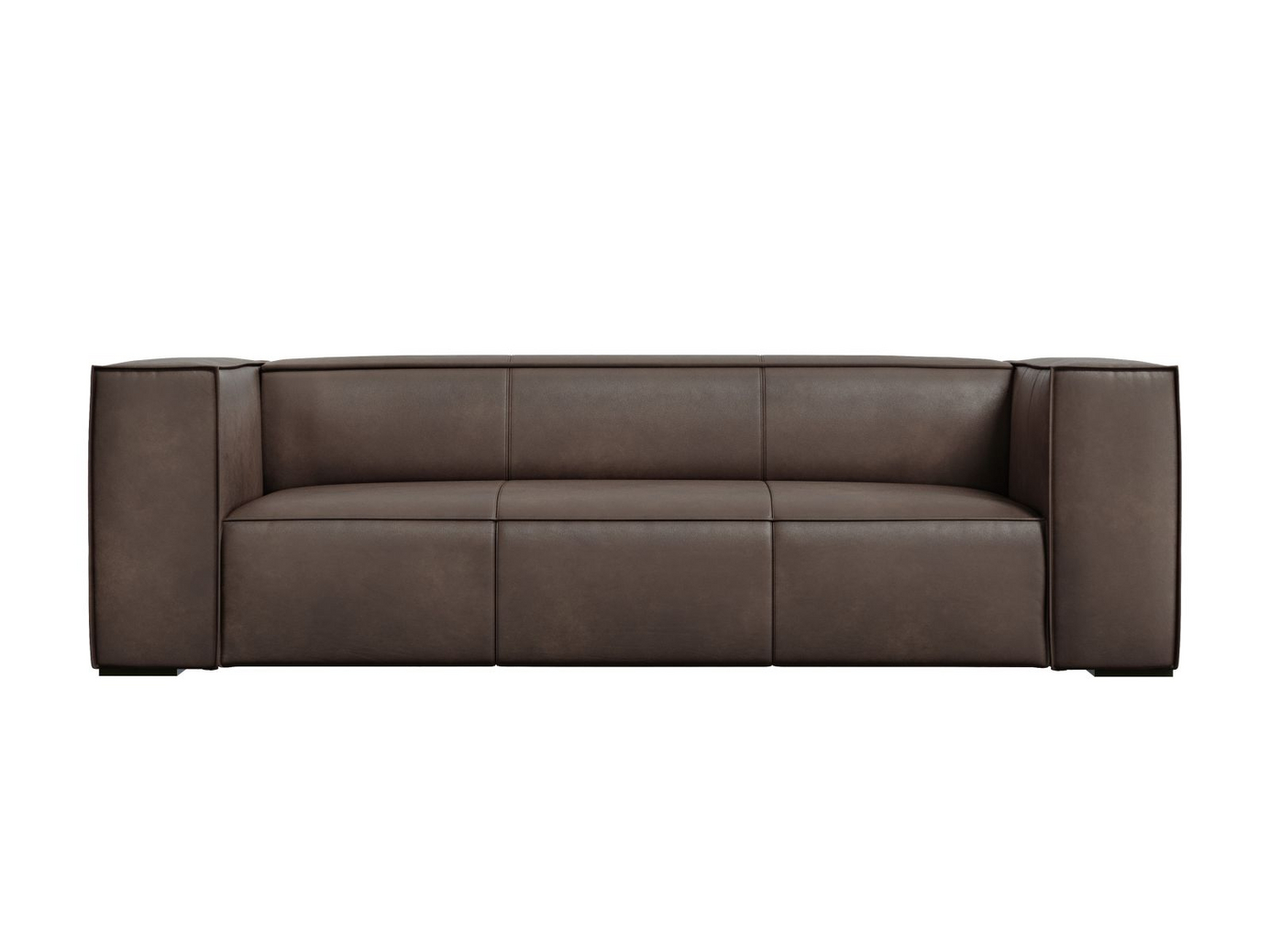 Cosmopolitan Design ægte læder sofa, 