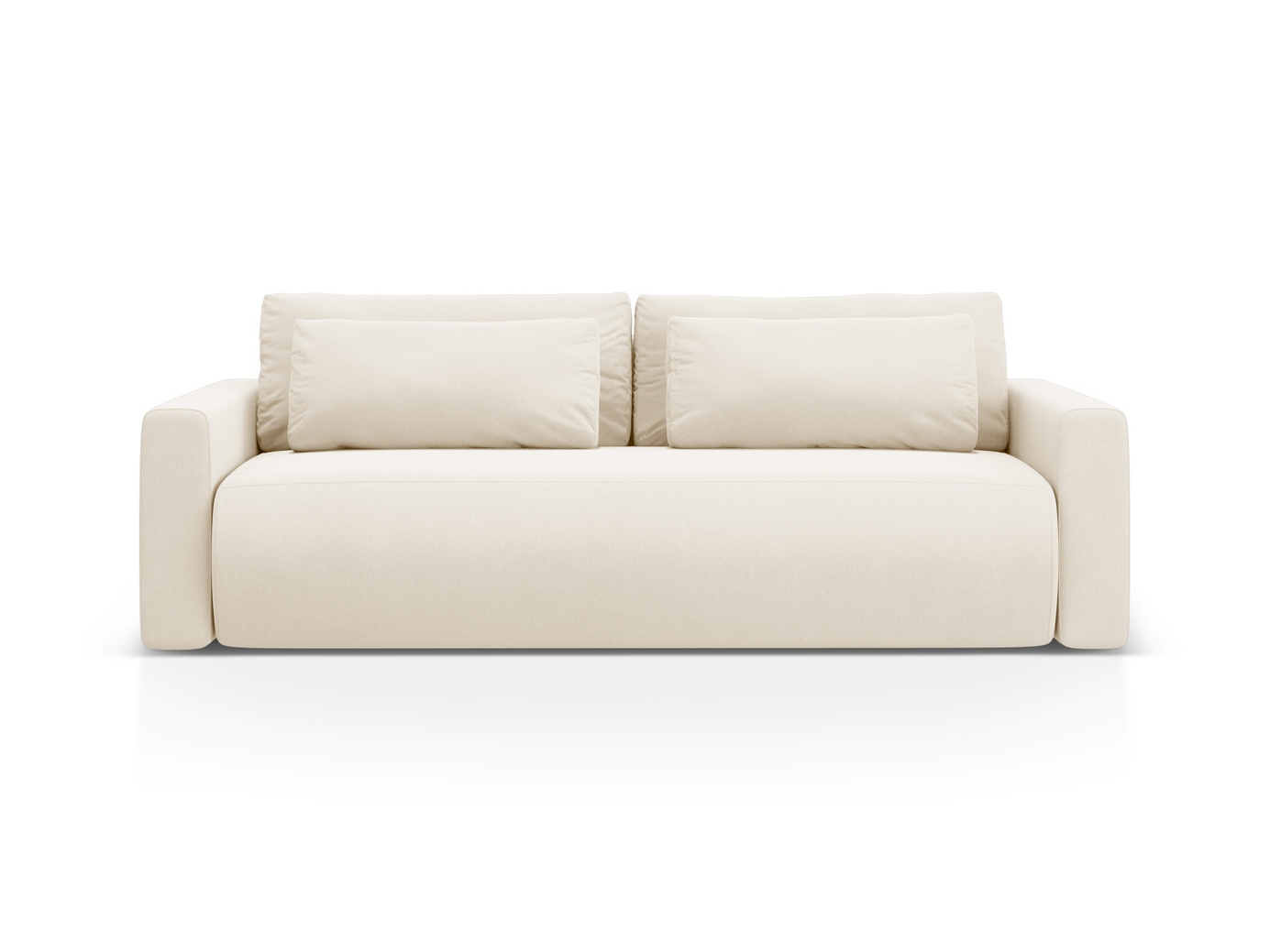 Cosmopolitan Design veloursovesofa med opbevaring, 
