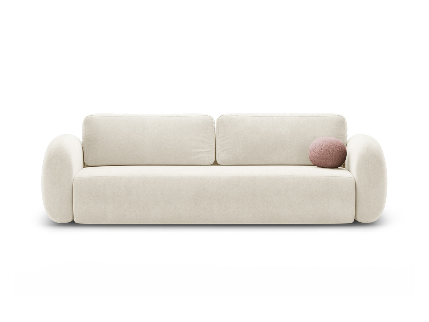 Cosmopolitan Design veloursovesofa med opbevaring, 