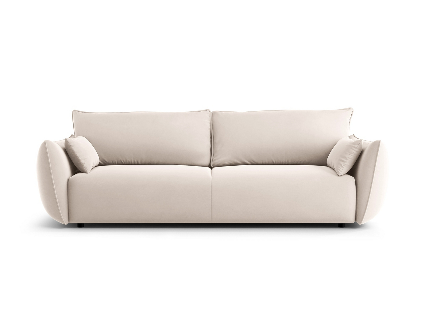 Cosmopolitan Design veloursovesofa med opbevaring, 