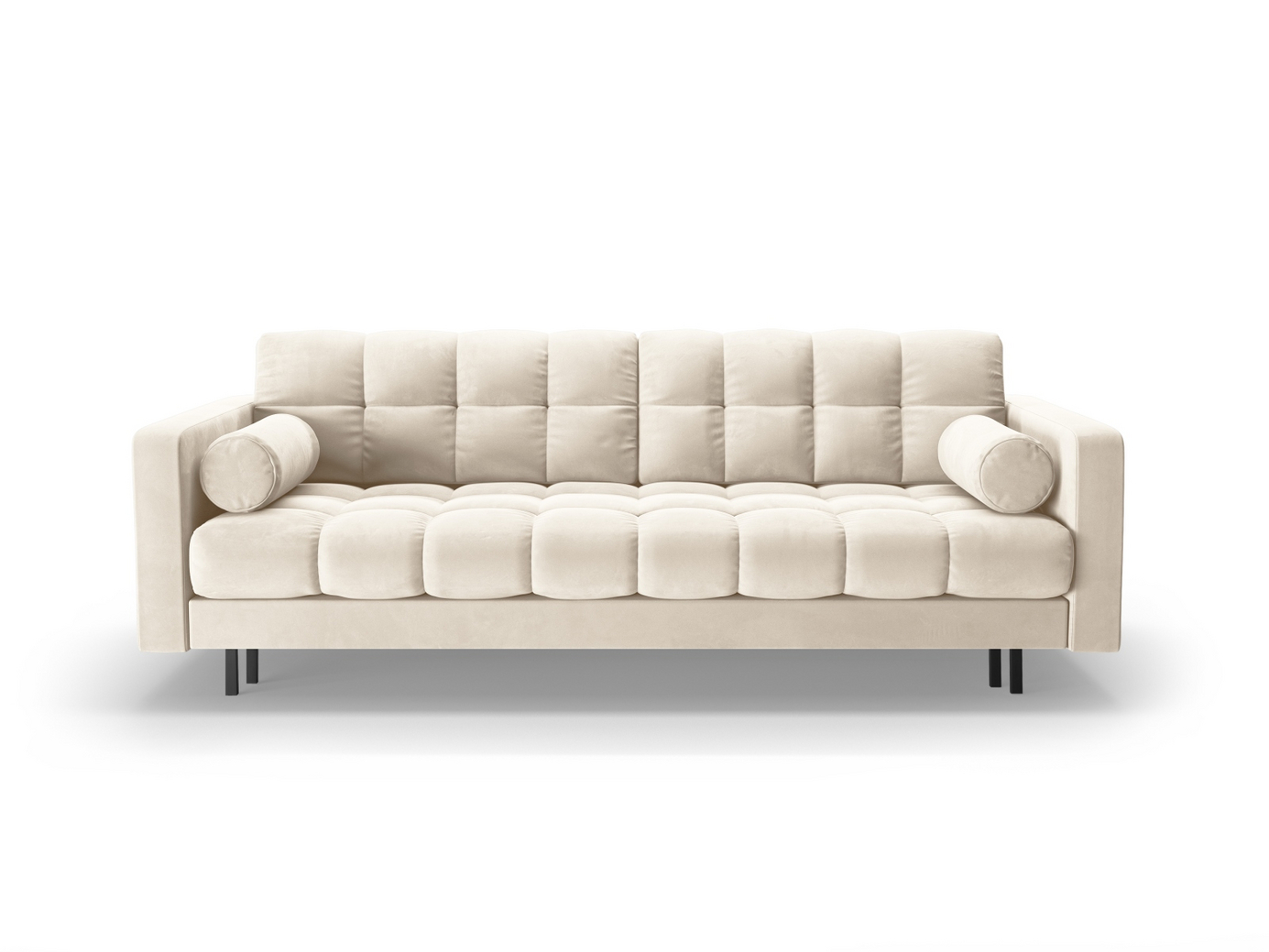 Cosmopolitan Design veloursovesofa med opbevaring, 