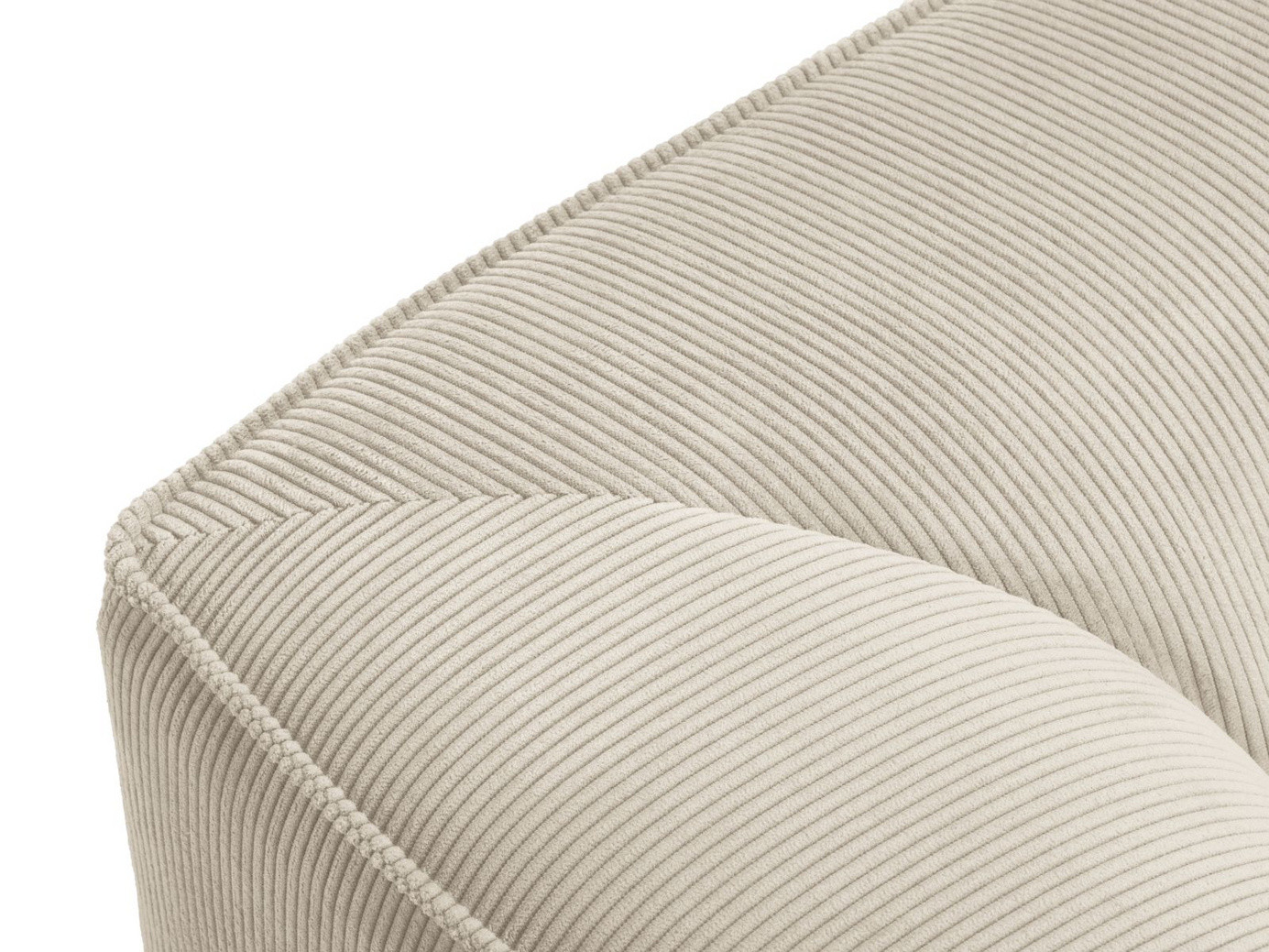 Cosmopolitan Design lænestol, "Siena", 1-personers, 120 × 92 × 69 cm, Scala, sorte plastben