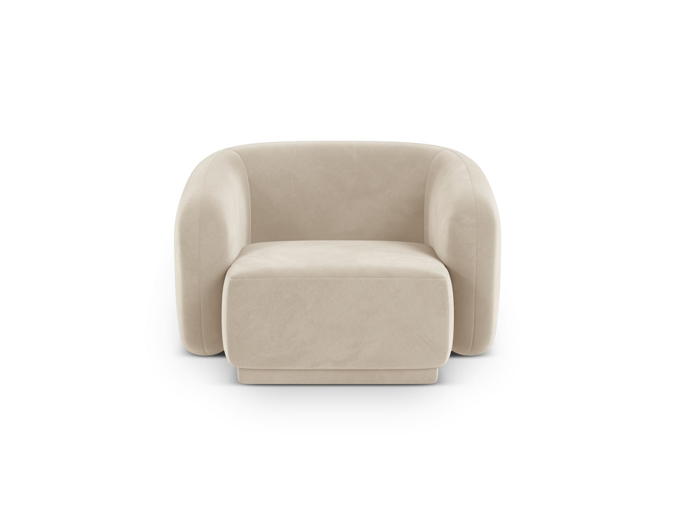 Cosmopolitan Design velourlænestol, 
