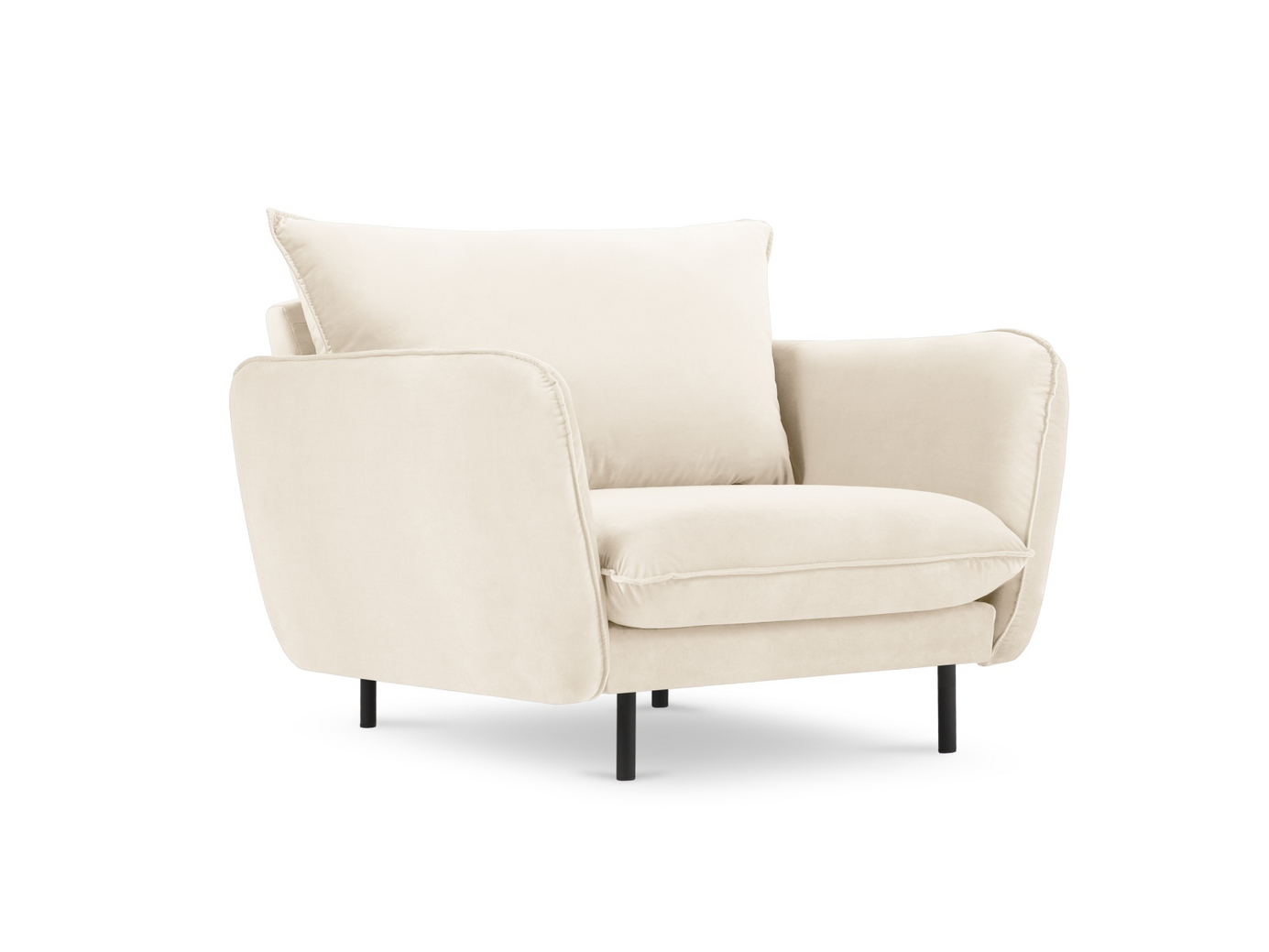 Cosmopolitan Design velourlænestol, 