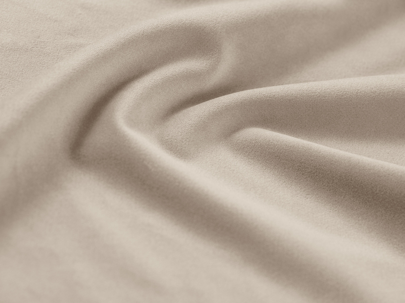 Cosmopolitan Design velourseng med opbevaring og sengegavl, "Colonel", 220 × 220 × 100 cm, Riviera, sorte plastben